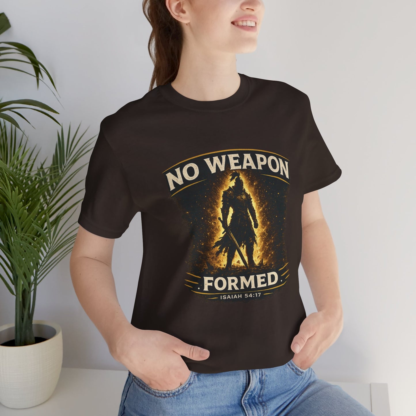 NO WEAPON - Faith Protection Tee