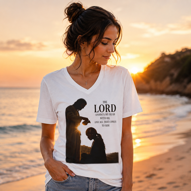 Christian V-Neck Tee