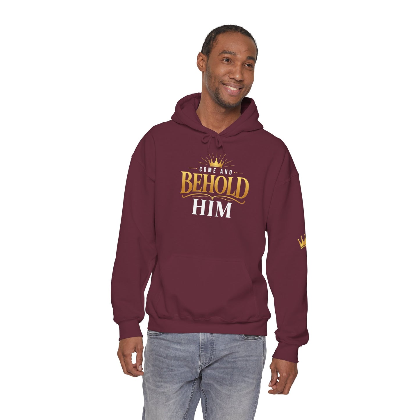 Come And Behold Him - Christian Hoodie