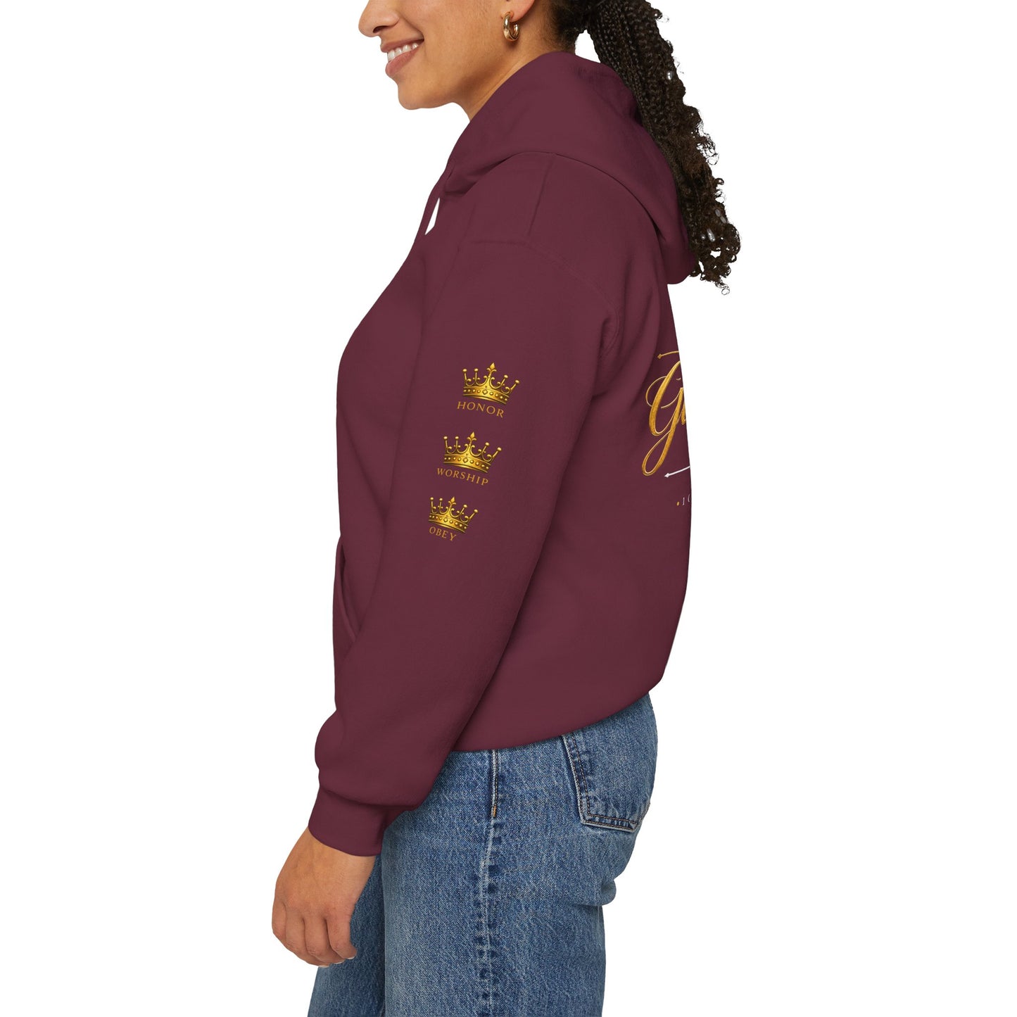 Made To Glorify God Christian Streetwear Hoodie | Faith Based Hoodie