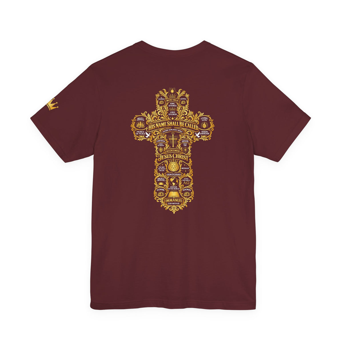 His Name Shall Be Called — Names of God Christian Tee