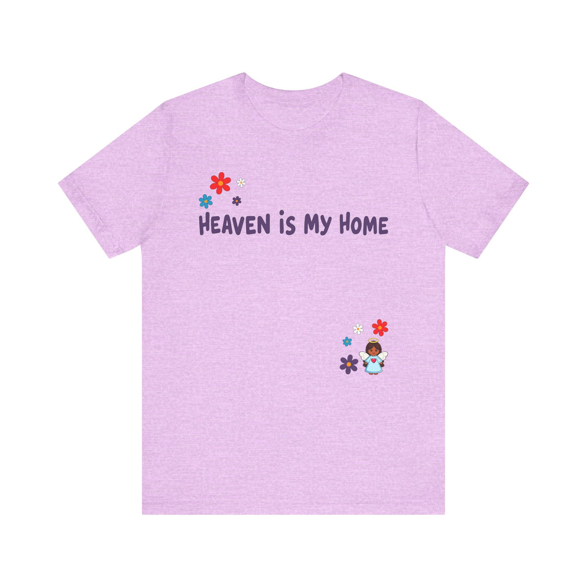 Heaven Is My Home  — Floral Tee