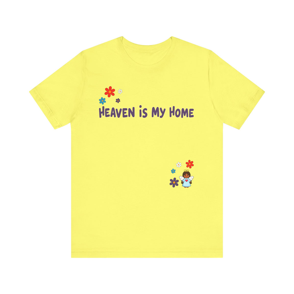 Heaven Is My Home  — Floral Tee