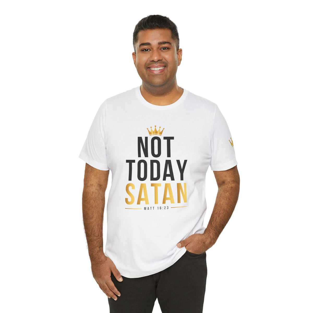 Not Today Satan - Christian Tee