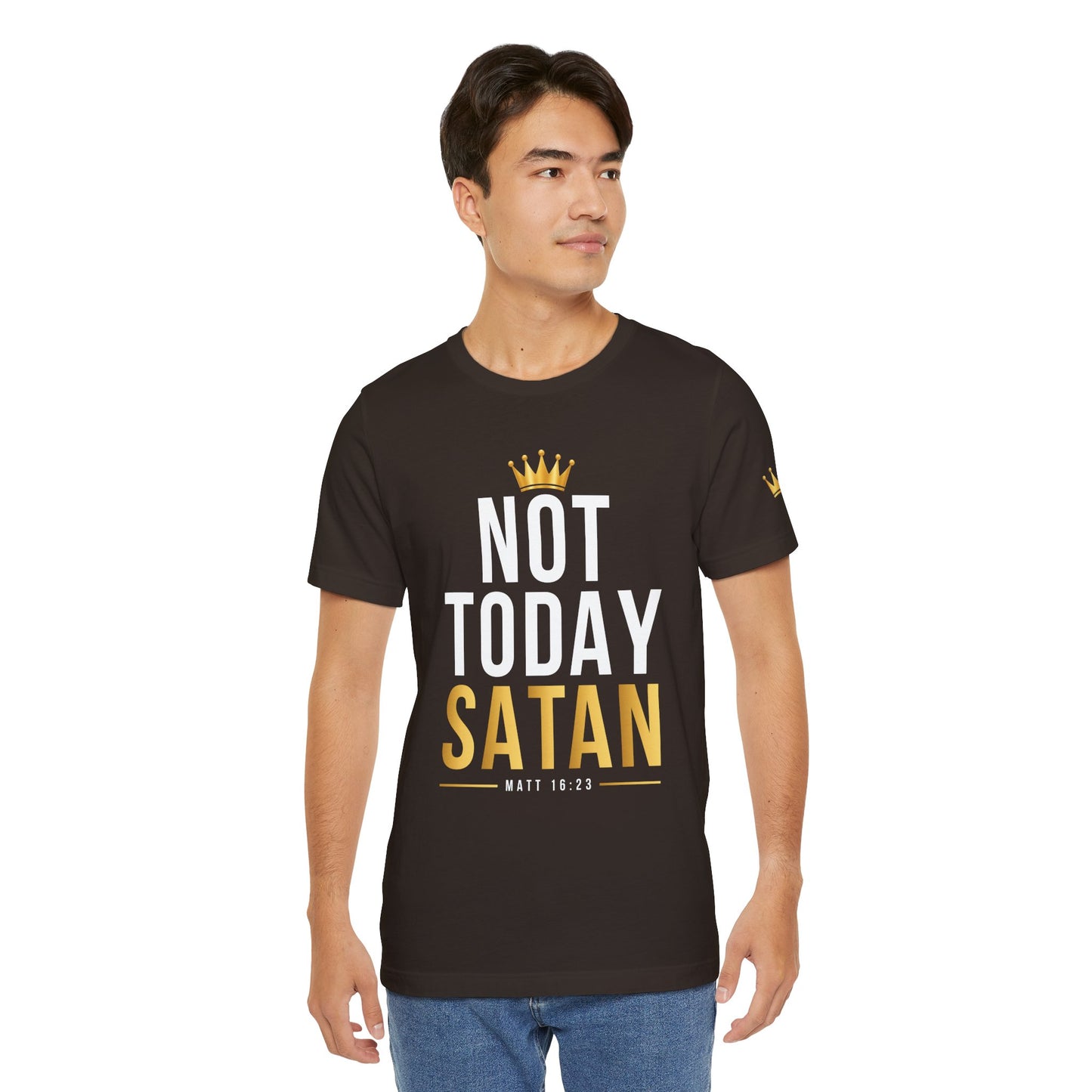 Not Today Satan - Christian Tee