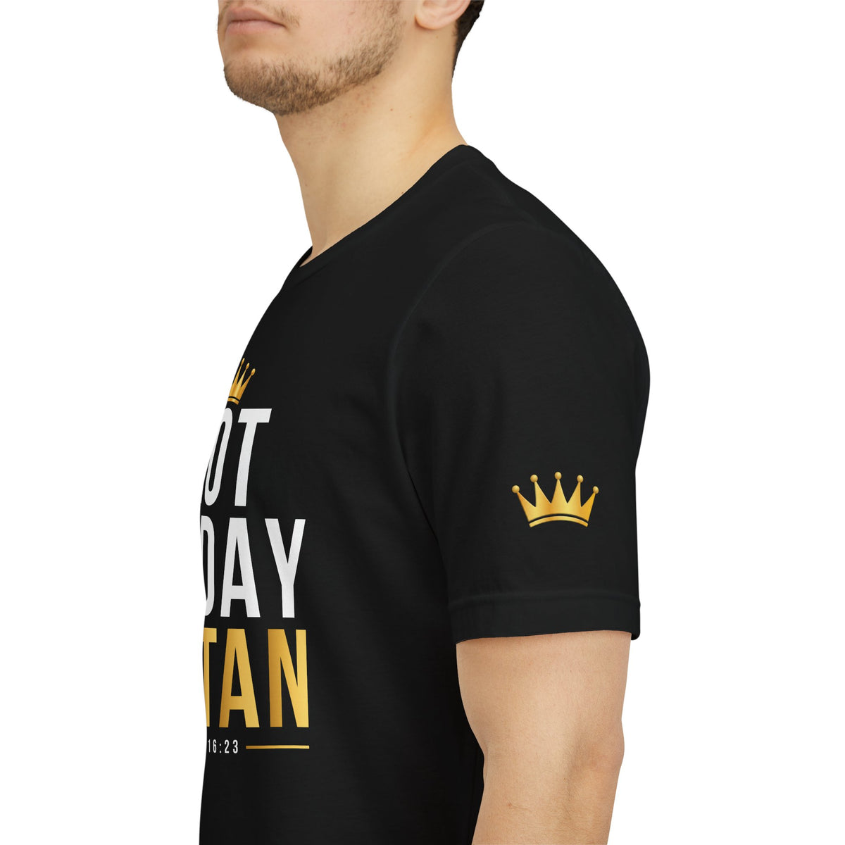Not Today Satan - Christian Tee