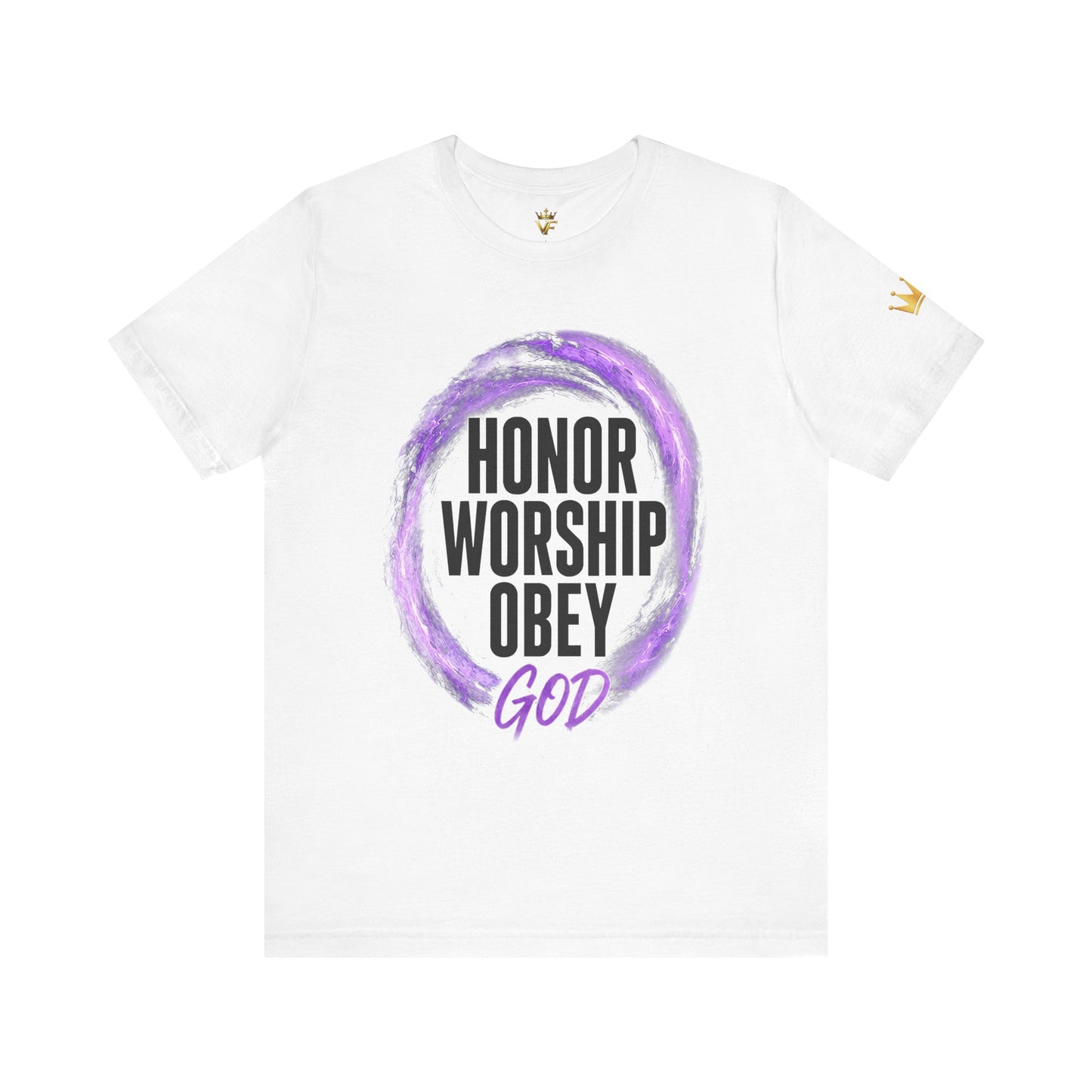 Honor Worship Obey - Christian Tee