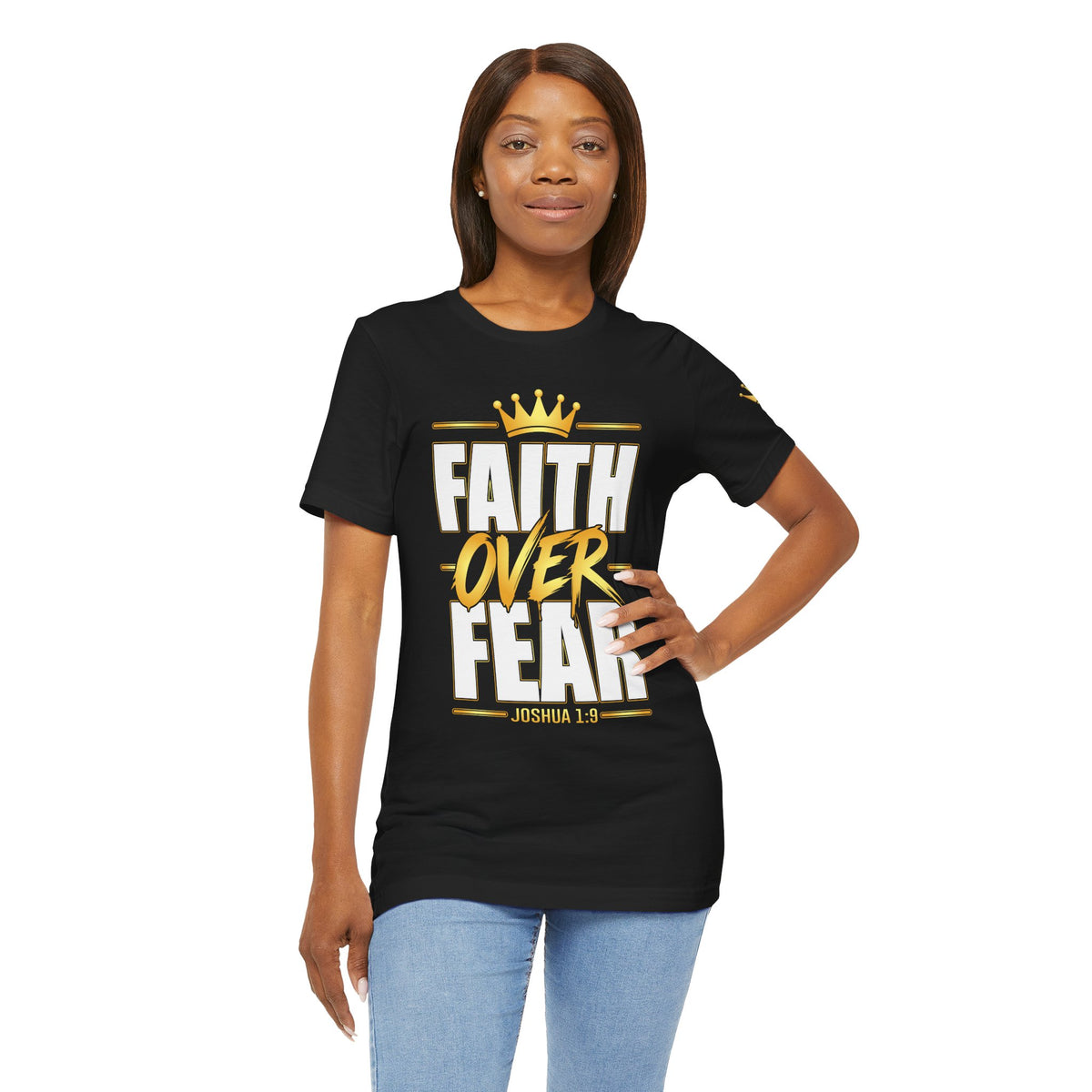 Faith Over Fear – Inspirational Tee