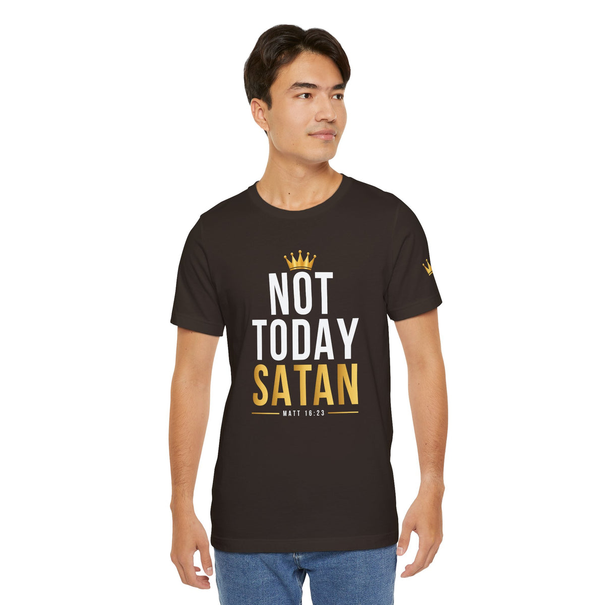 Not Today Satan - Christian Tee