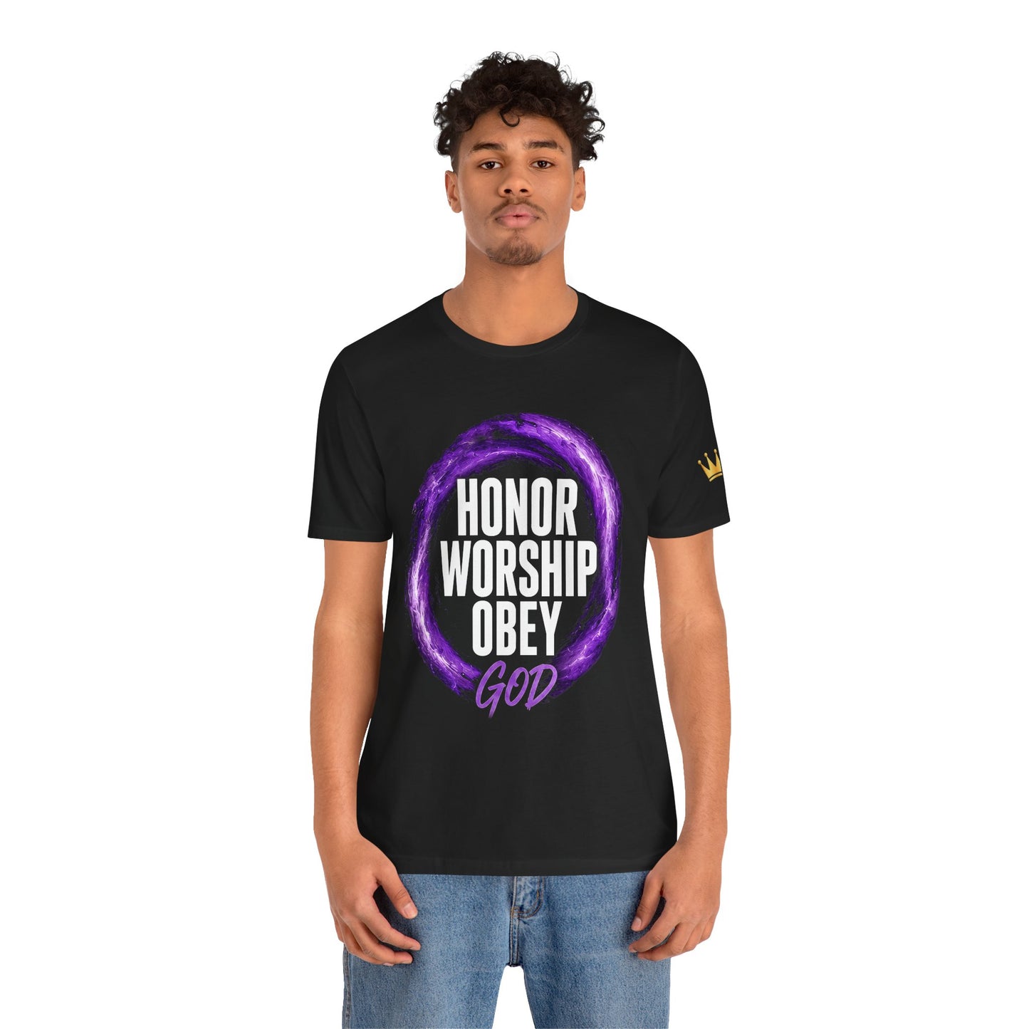 Honor Worship Obey - Christian Tee