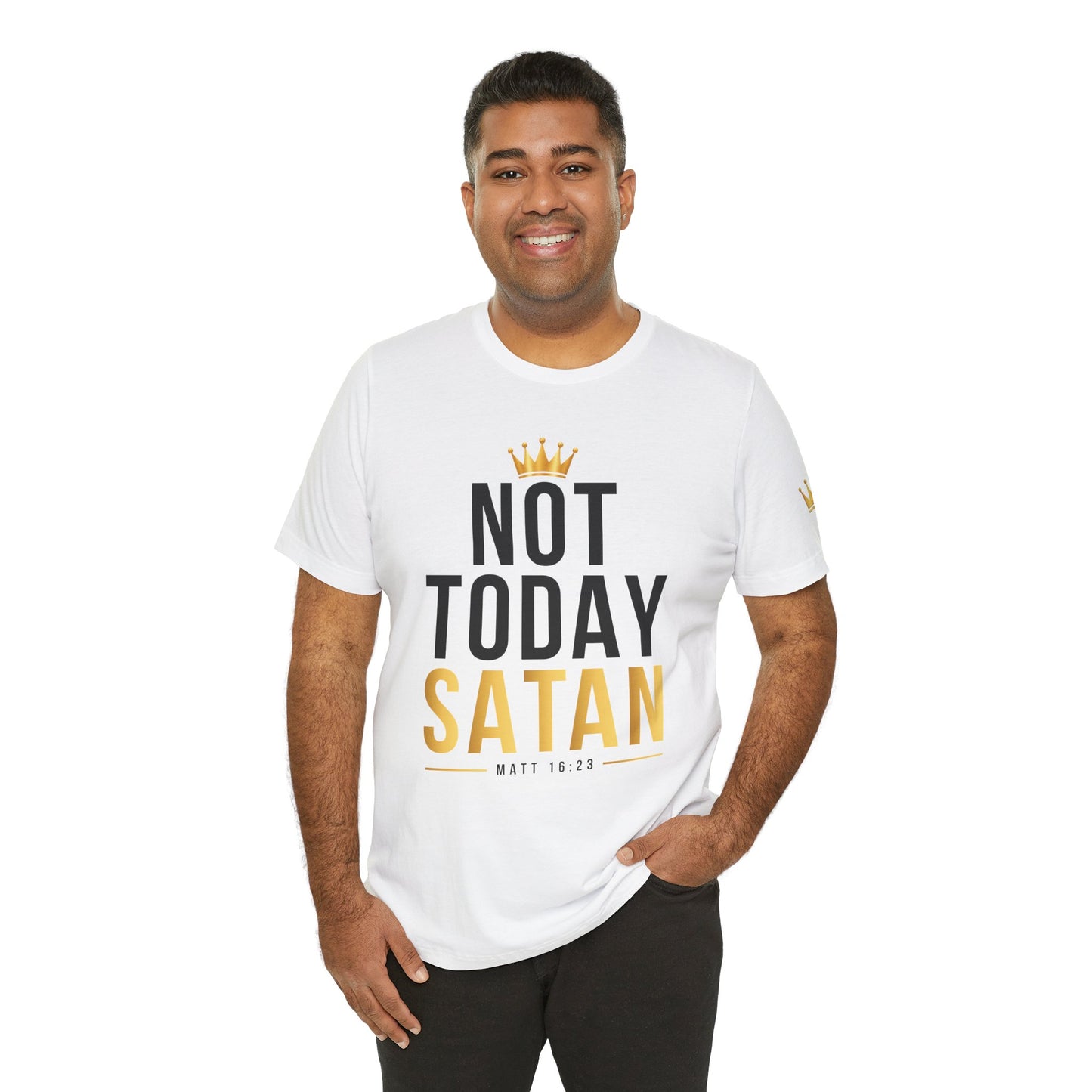 Not Today Satan - Christian Tee