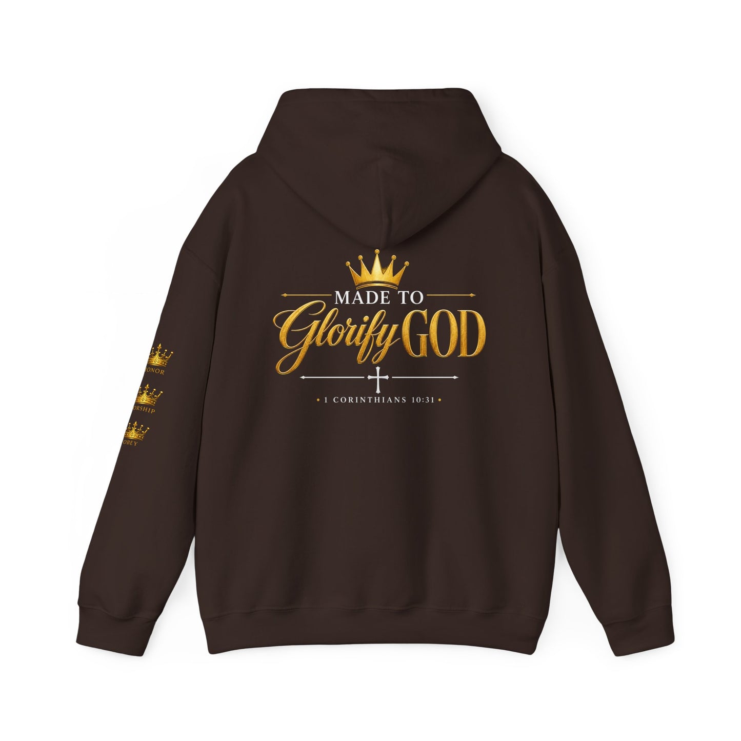 Made To Glorify God Christian Streetwear Hoodie | Faith Based Hoodie