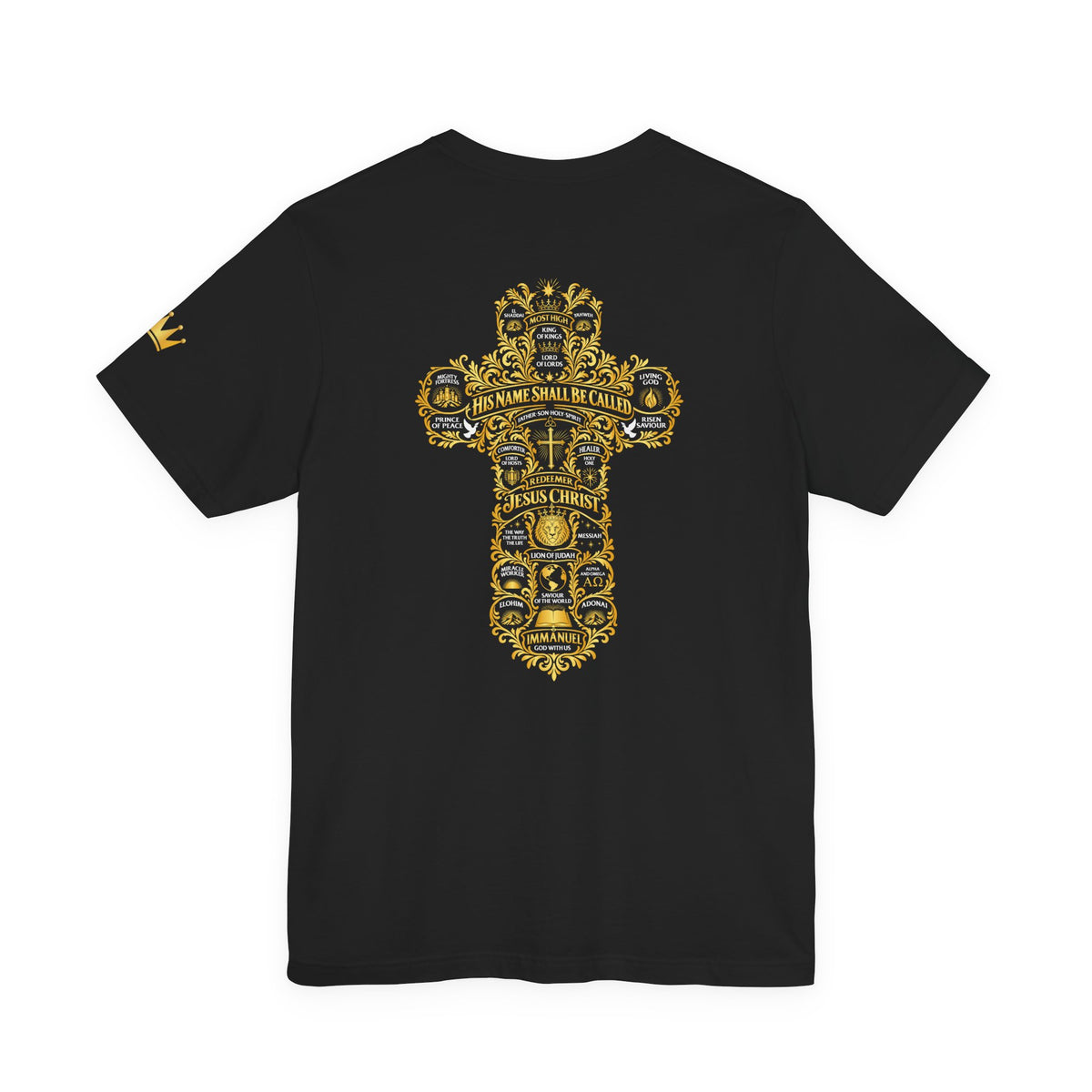 His Name Shall Be Called — Names of God Christian Tee