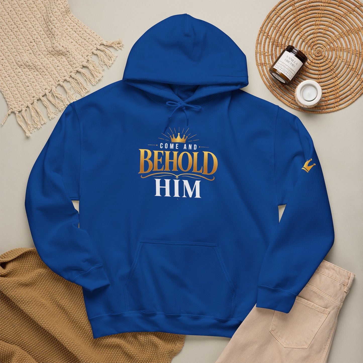 Come And Behold Him - Christian Hoodie