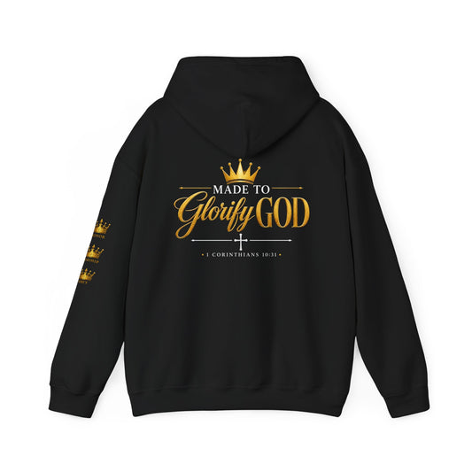 Made To Glorify God Christian Streetwear Hoodie | Faith Based Hoodie