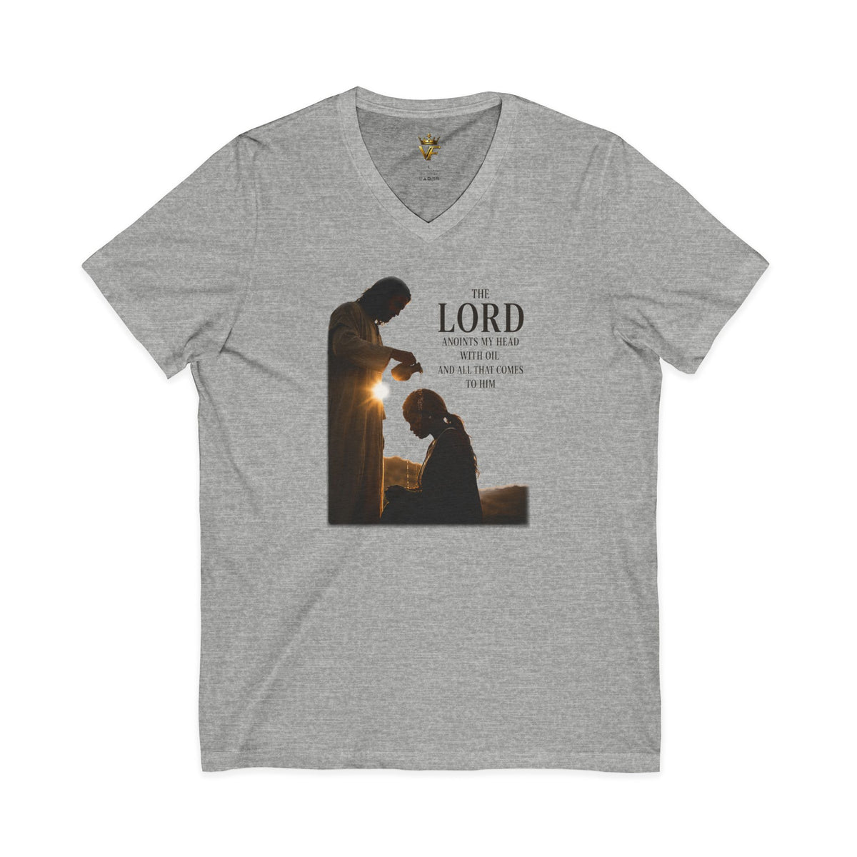 The Anointing - Christian V-Neck Tee