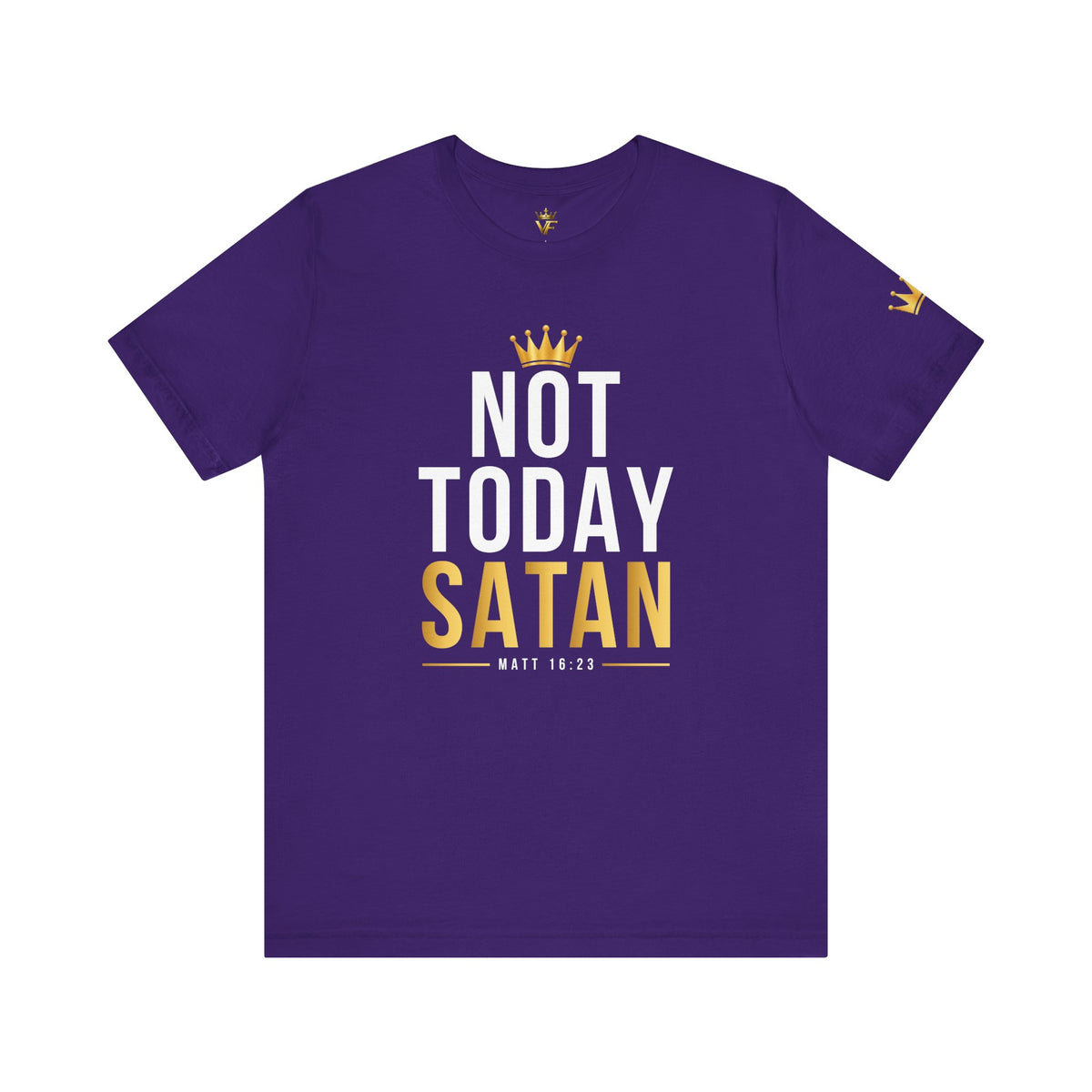 Not Today Satan - Christian Tee