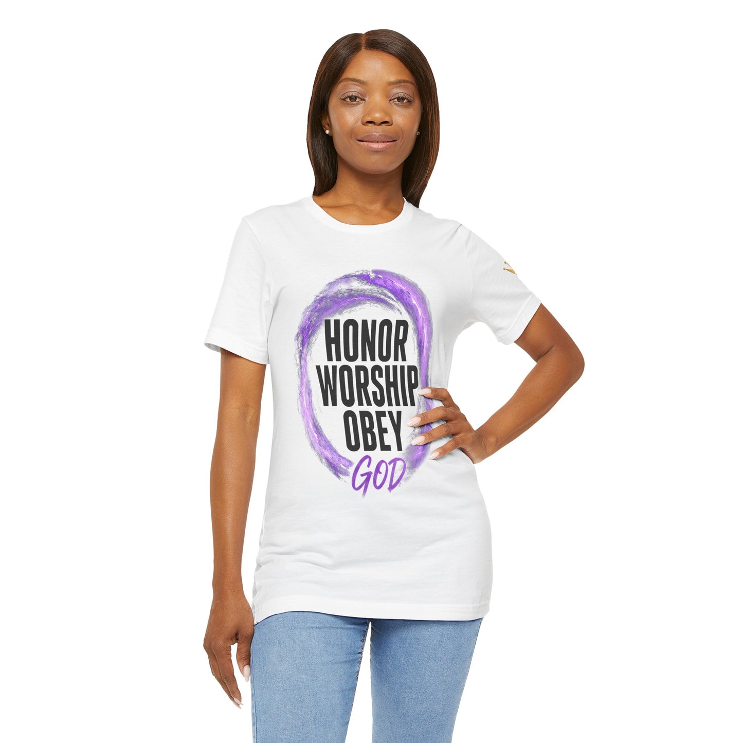 Honor Worship Obey - Christian Tee