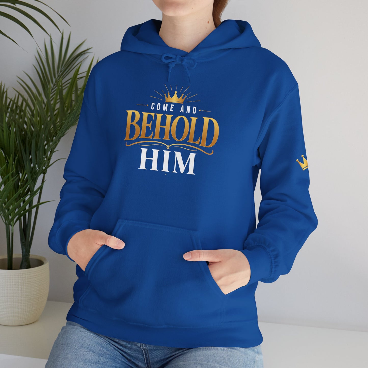 Come And Behold Him - Christian Hoodie