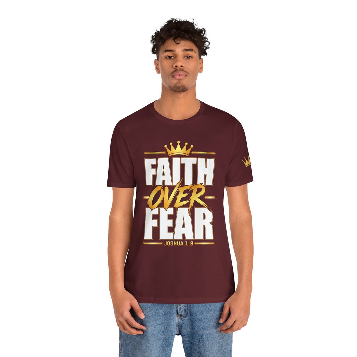Faith Over Fear – Inspirational Tee