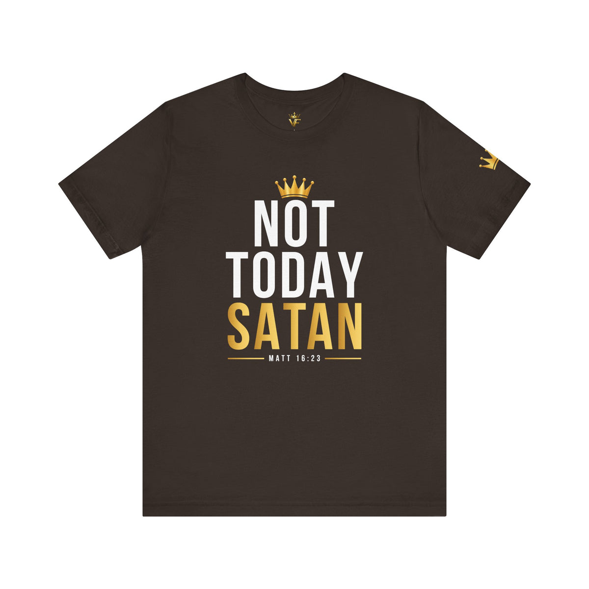 Not Today Satan - Christian Tee