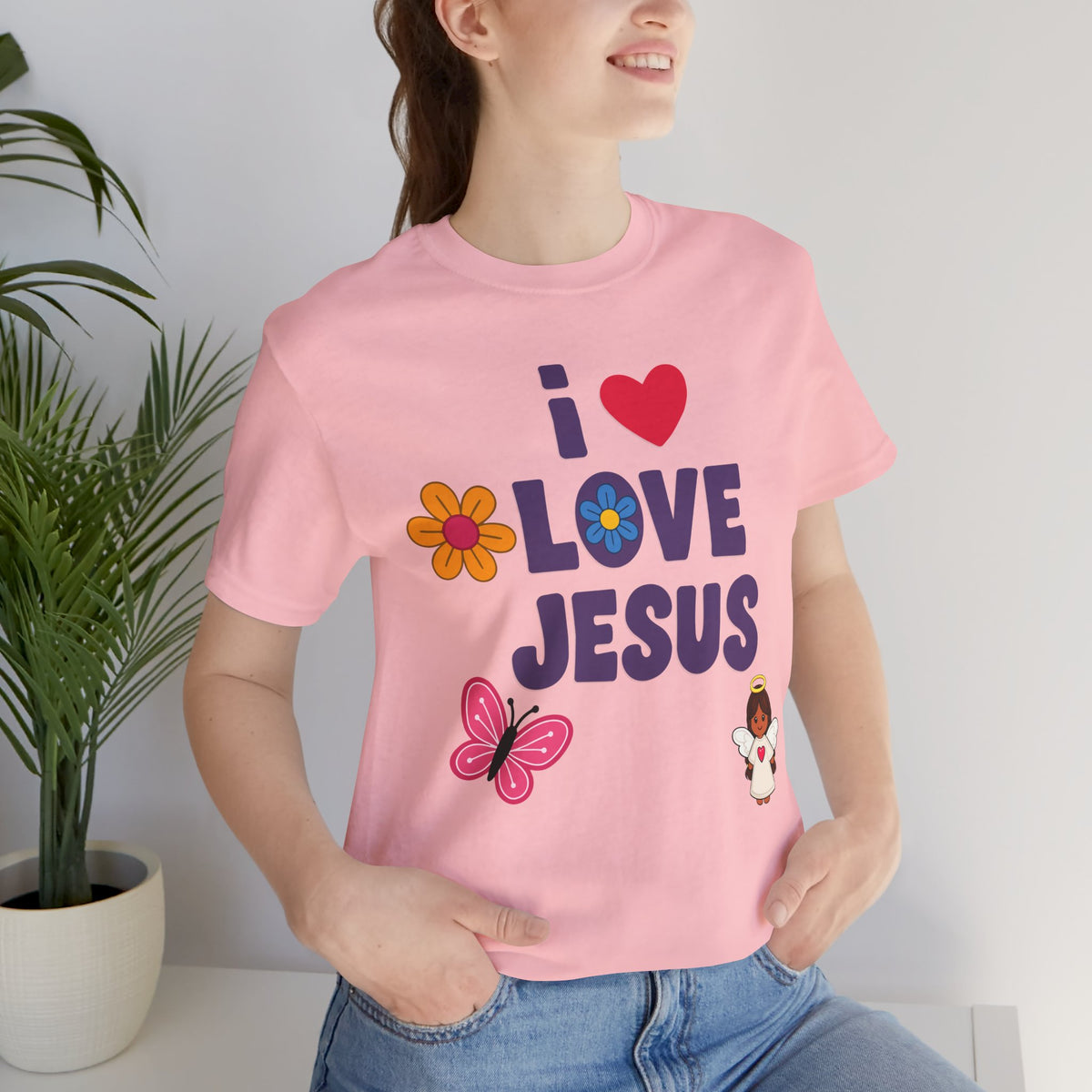 I Love Jesus  — Christian Tee