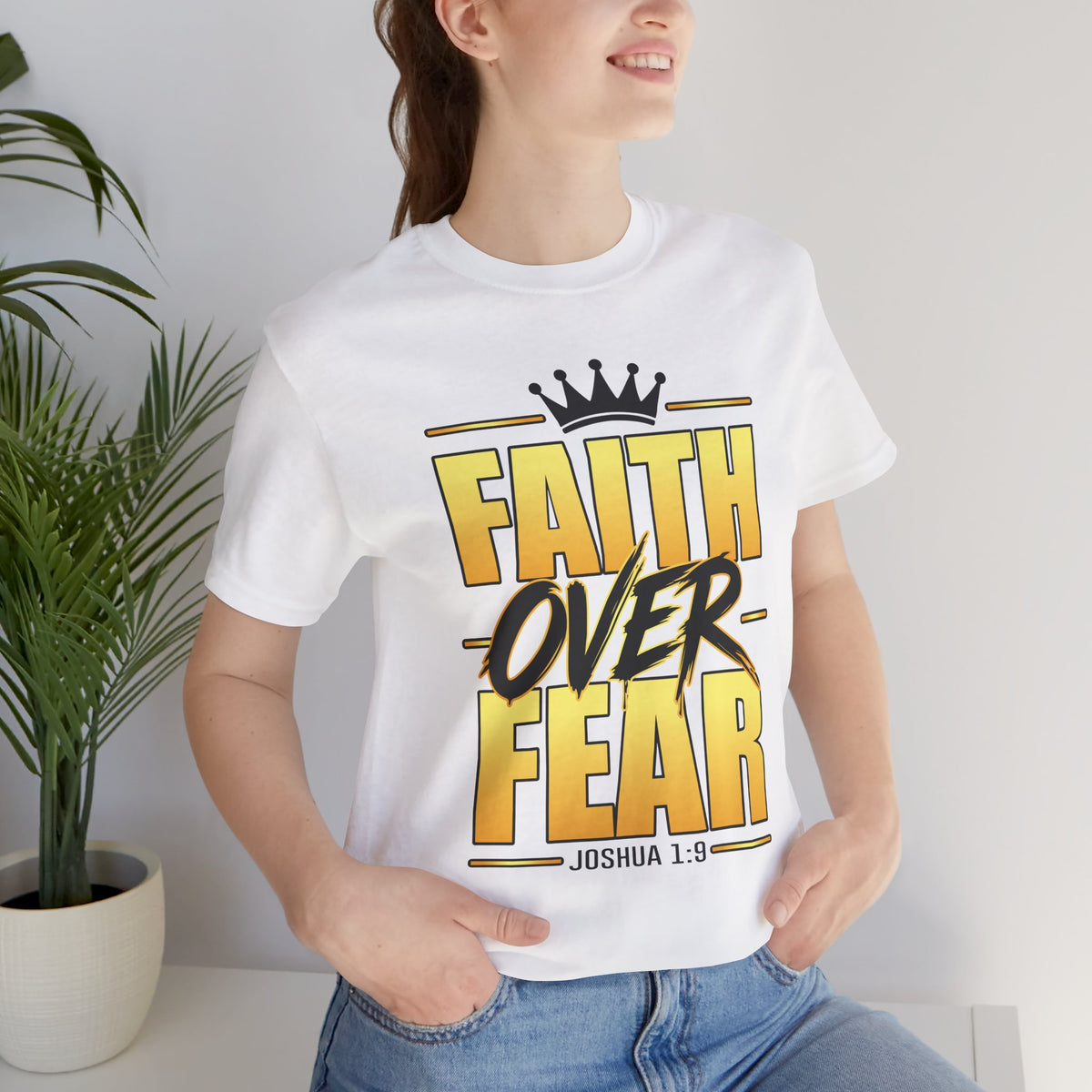 Faith Over Fear – Inspirational Tee