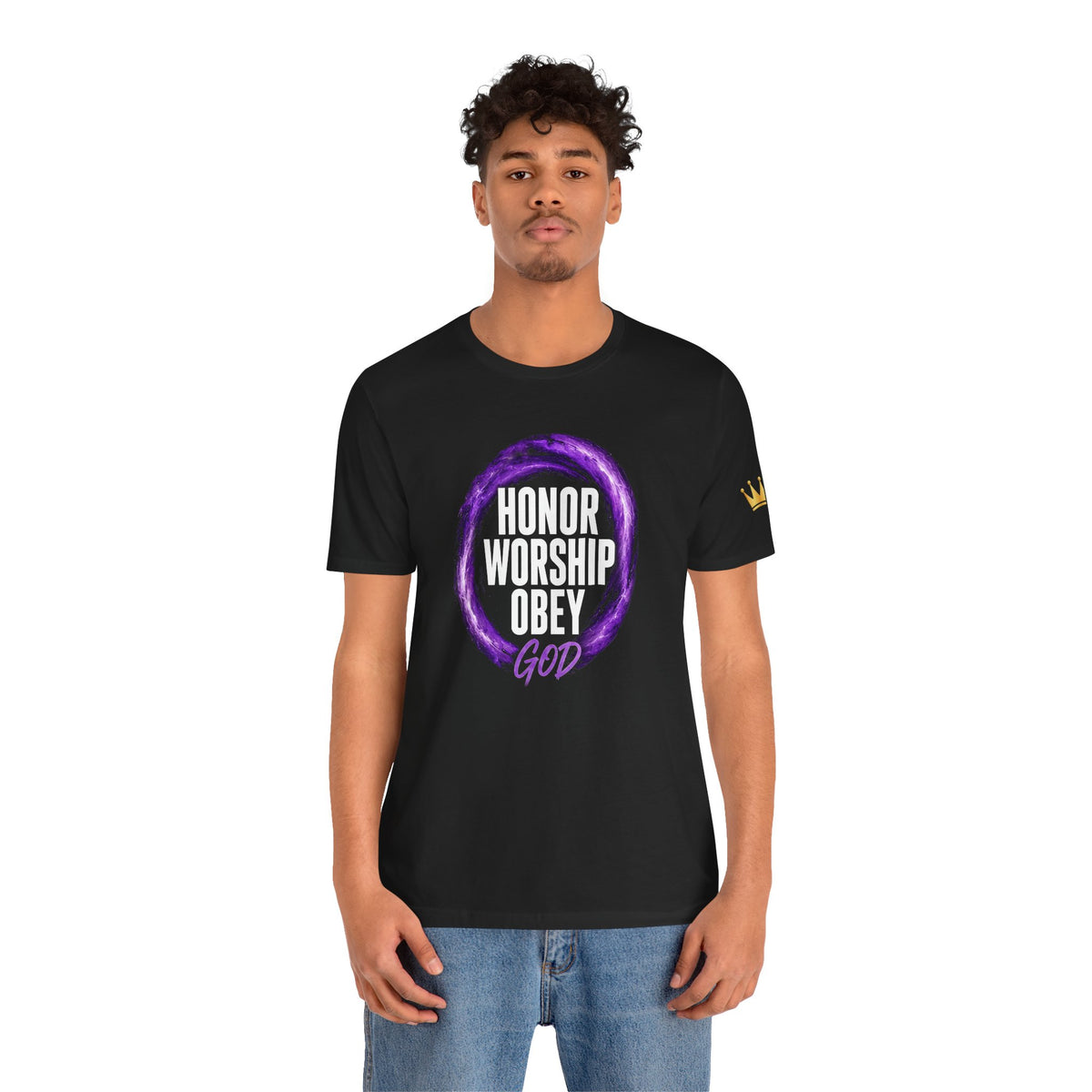 Honor Worship Obey - Christian Tee