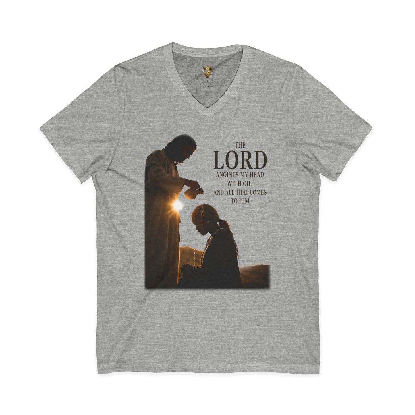 The Anointing - Christian V-Neck Tee