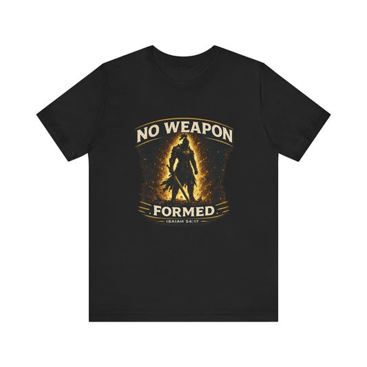 NO WEAPON - Faith Protection Tee