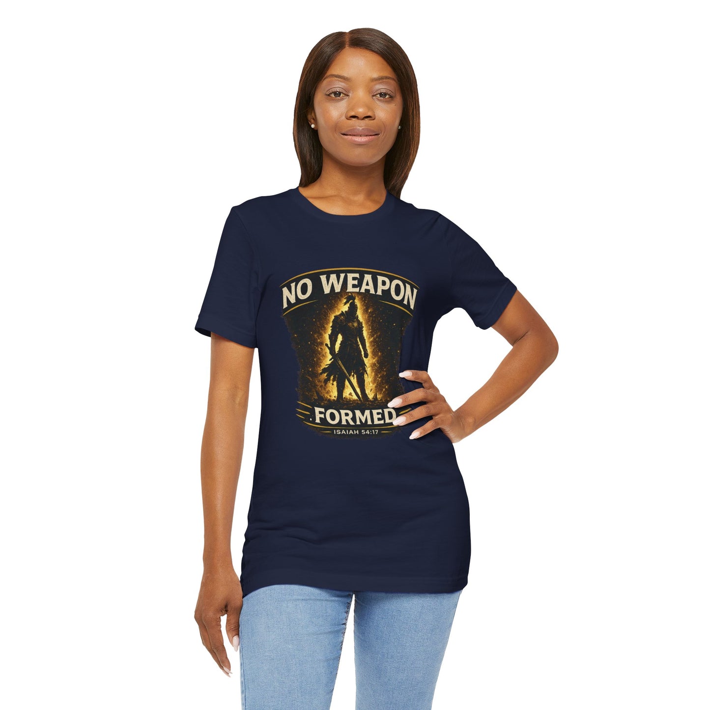 NO WEAPON - Faith Protection Tee