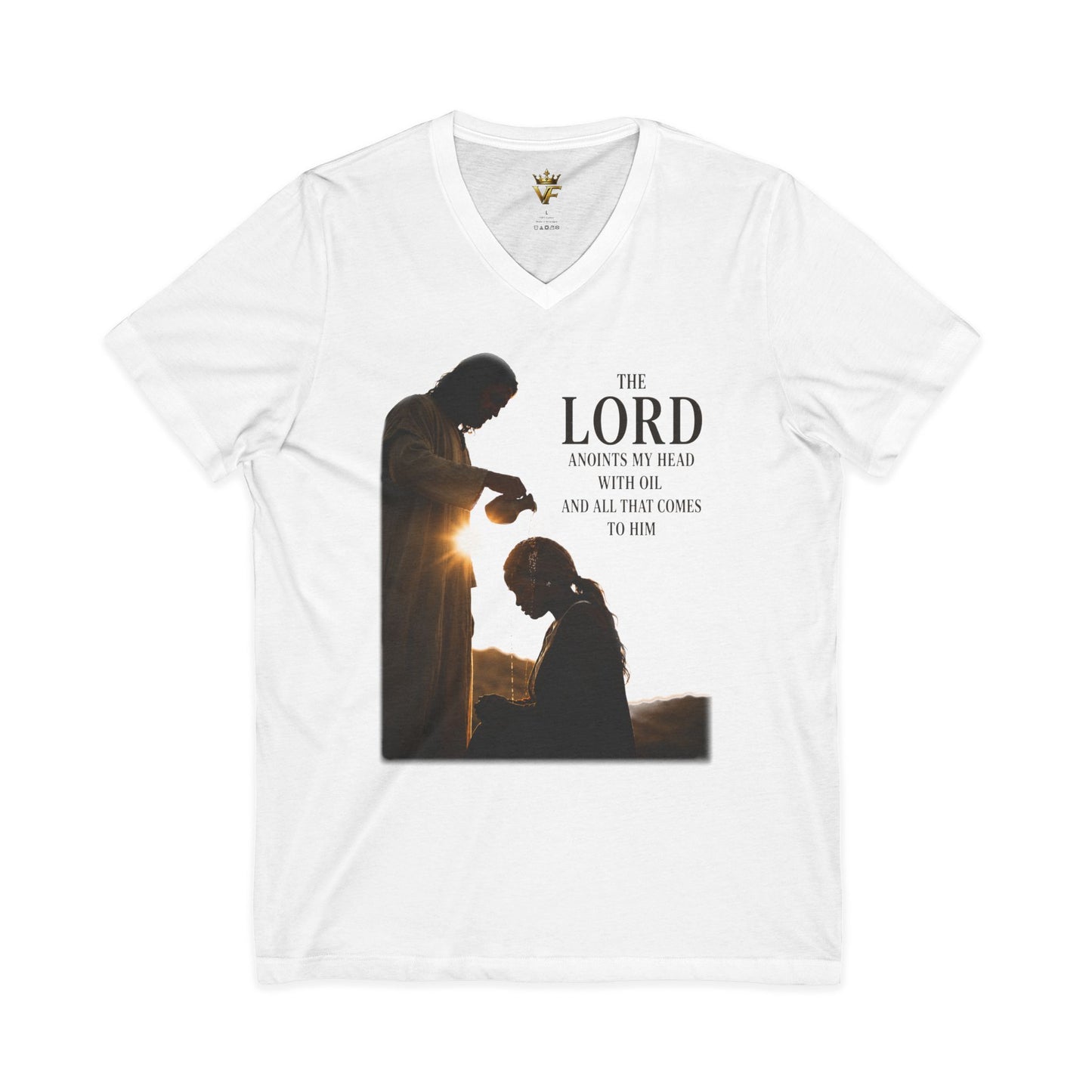The Anointing - Christian V-Neck Tee