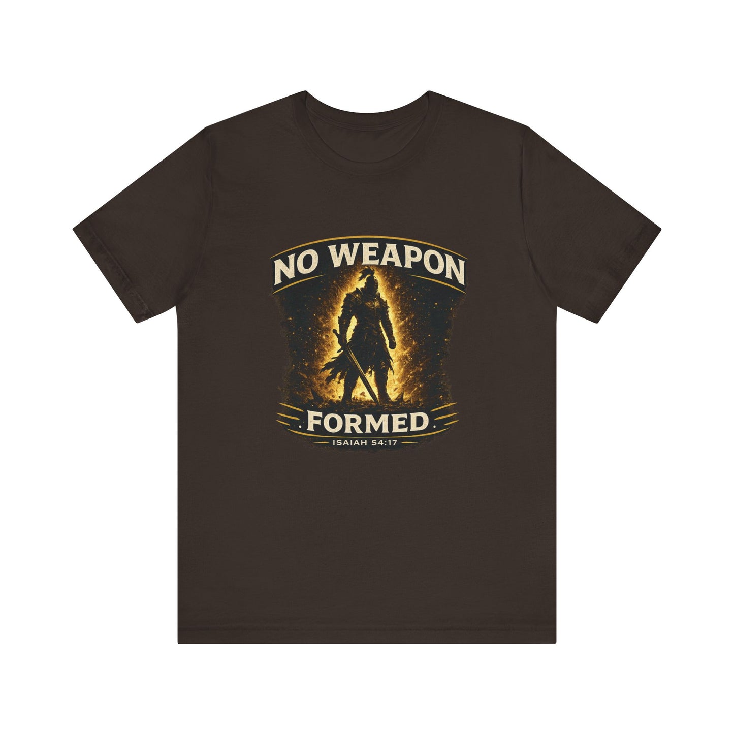 NO WEAPON - Faith Protection Tee