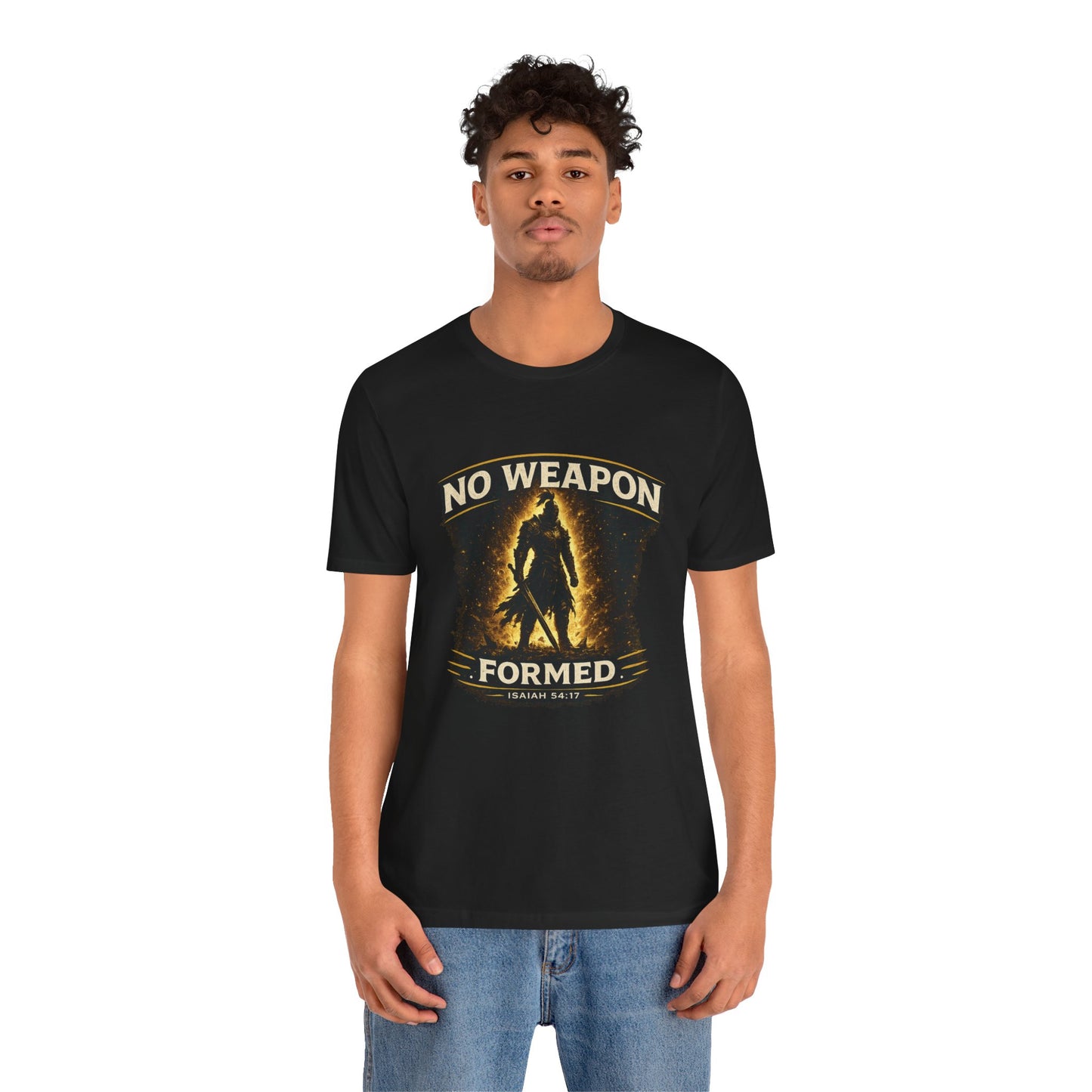 NO WEAPON - Faith Protection Tee