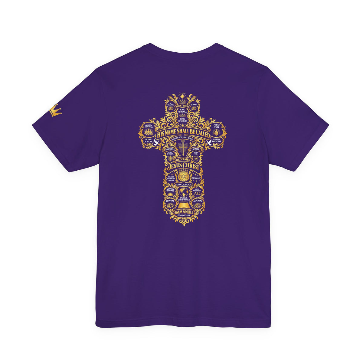 His Name Shall Be Called — Names of God Christian Tee