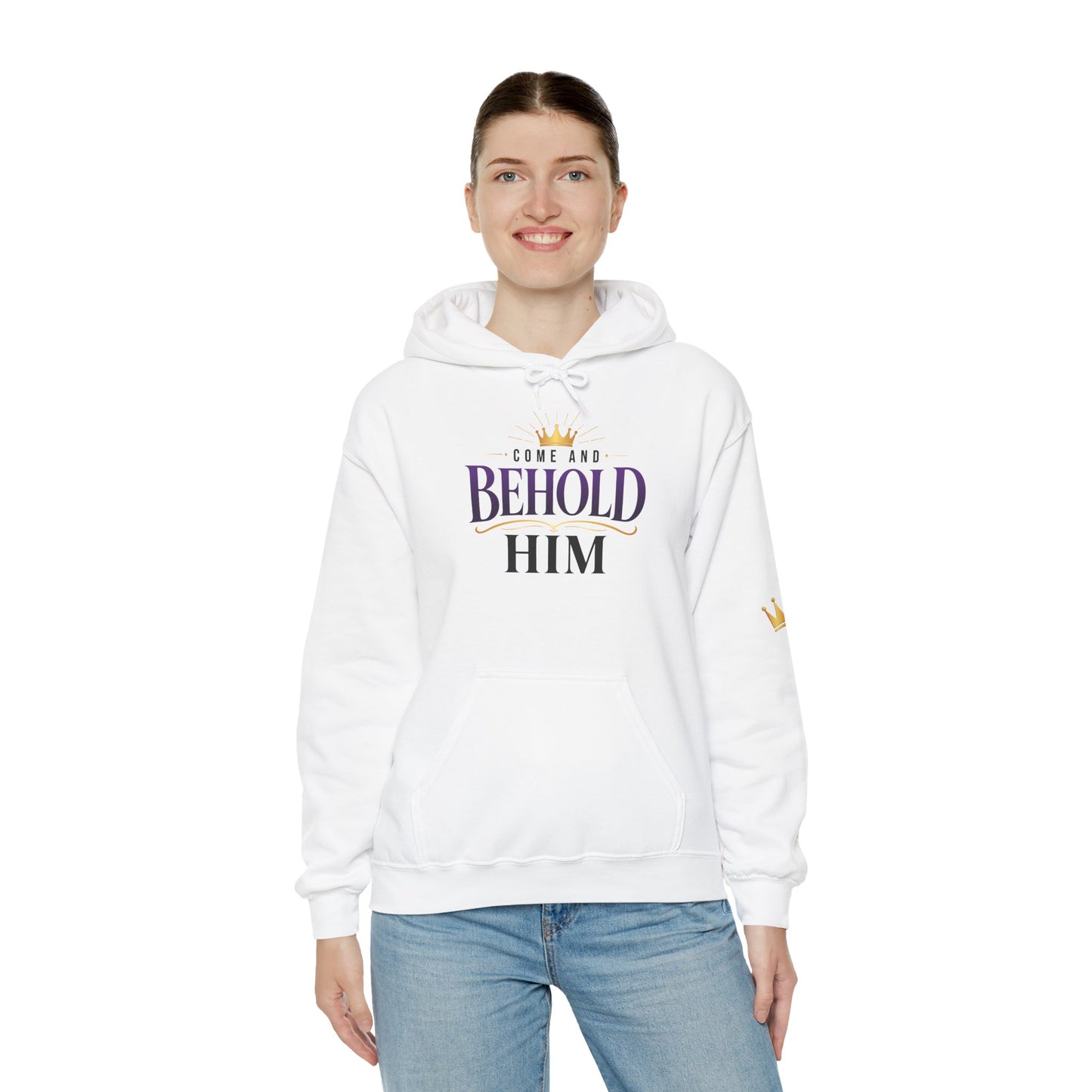 Come And Behold Him - Christian Hoodie