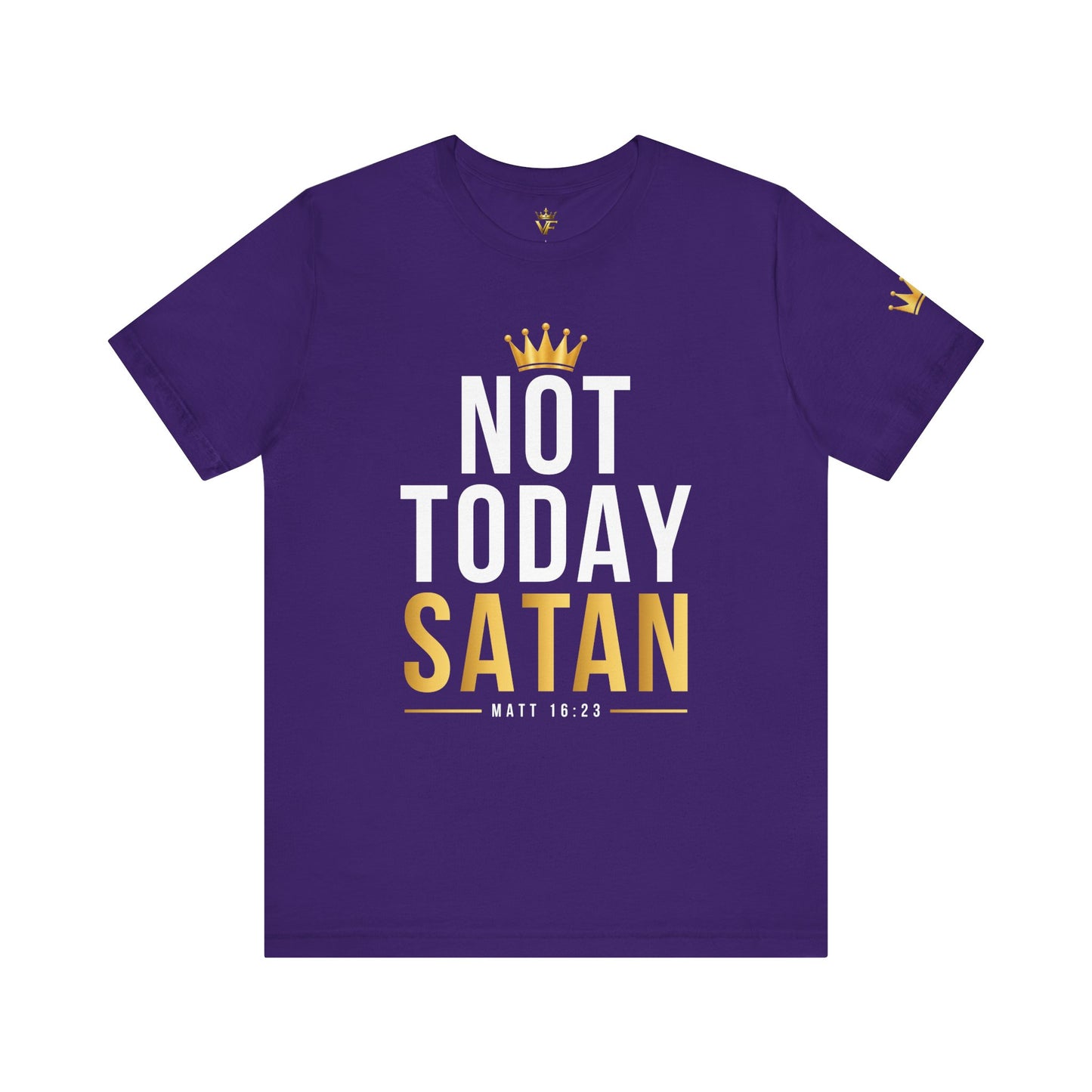 Not Today Satan - Christian Tee