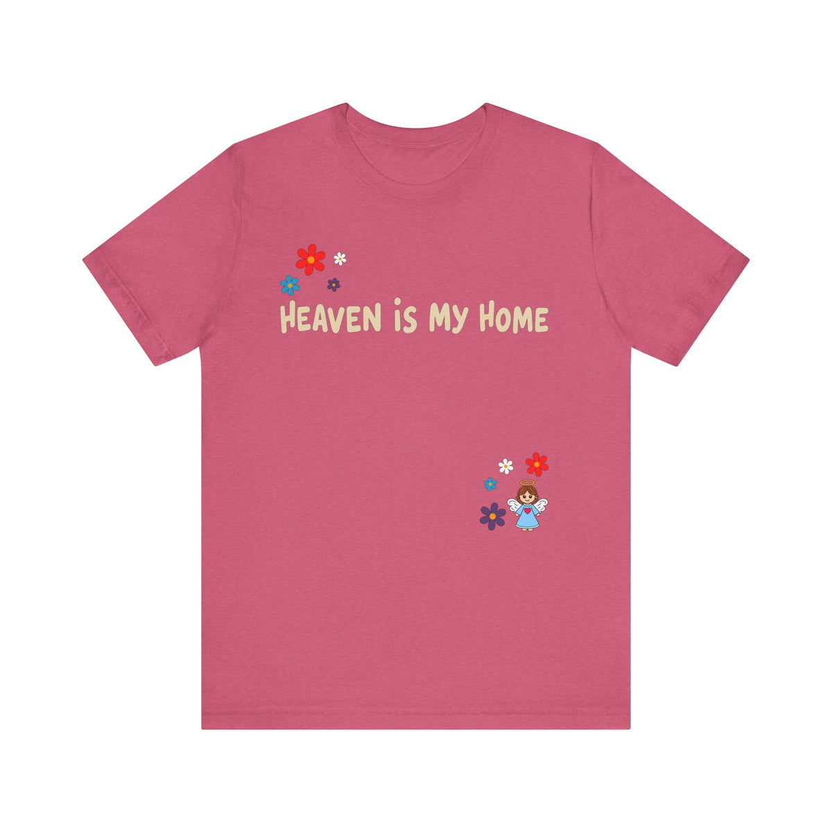 Heaven Is My Home  — Floral Tee