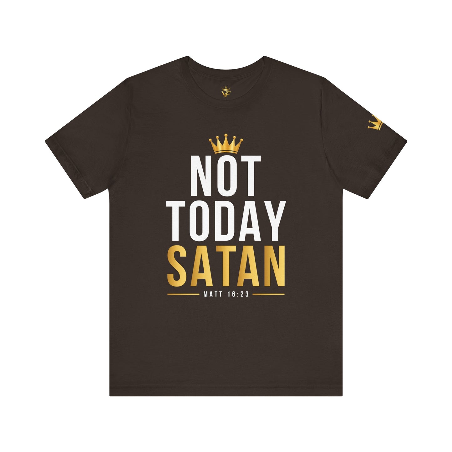 Not Today Satan - Christian Tee