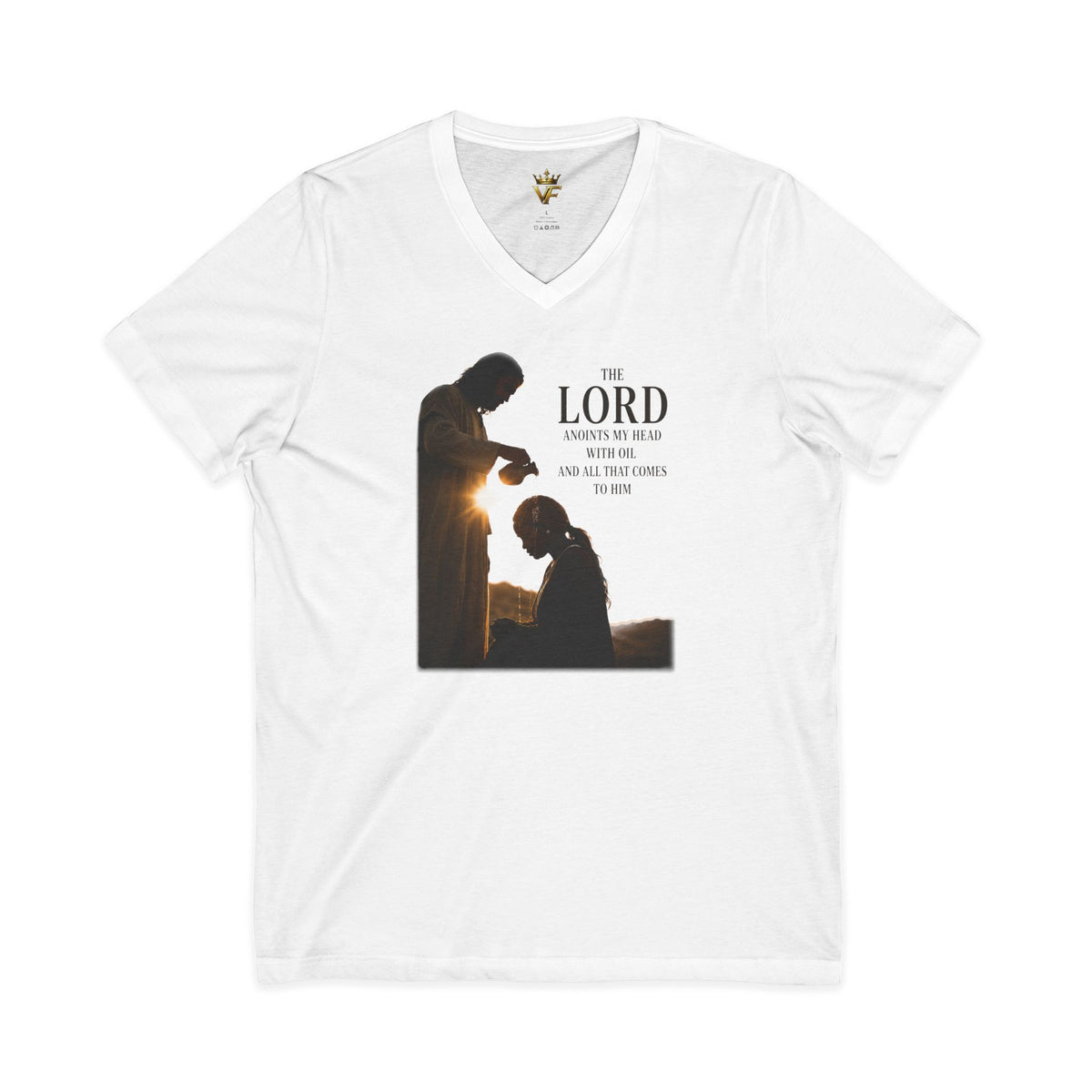 The Anointing - Christian V-Neck Tee
